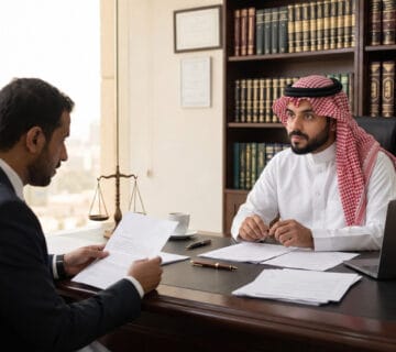 جلسة استشارة قانونية حول قضايا الفصل التعسفي والنزاعات العمالية   المحامي مشعل الشمري بالرياض