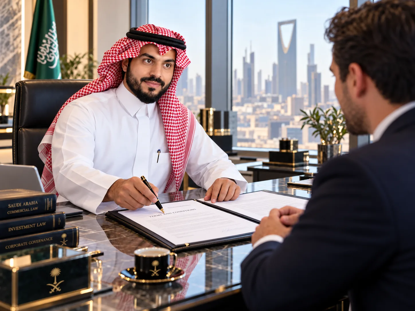المحامي مشعل الشمري يوضح للمستثمرين خطوات تأسيس شركة في السعودية وصياغة عقود الشراكة