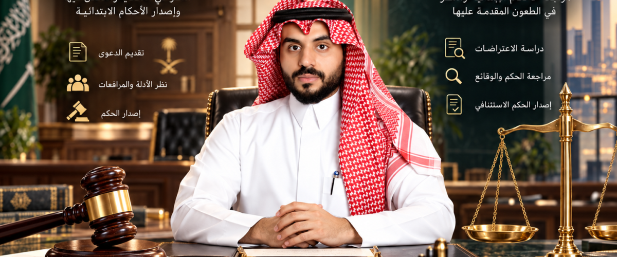 المحامي مشعل الشمري يشرح الفرق بين محكمة الاستئناف والمحكمة الابتدائية في النظام القضائي السعودي 